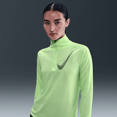 Nike Swoosh Women's Dri-FIT 1/2-Zip Running Mid Layer. Nike IL